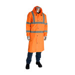 imagen de PIP Viz Rain Coat 353-1048-OR/L - Size Large - Orange - 19940
