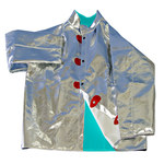 imagen de Chicago Protective Apparel Large Aluminized Rayon Heat-Resistant Jacket - 30 in Length - 600-AR LG