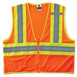 imagen de Ergodyne GloWear Tipo R Chaleco de alta visibilidad 8229Z OR XS - tamaño Extrapequeño - Poliéster - Naranja - ANSI clase 2 - 21301