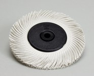 imagen de 3M Scotch-Brite Ceramic BB-ZB Radial Bristle Brush - Fine Grade - 6 in Outside Diameter - Disc Width: 1 in - 33056