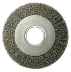 imagen de Weiler 06490 Wheel Brush - 8 in Dia - Crimped Stainless Steel Bristle