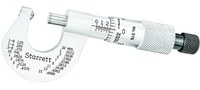 imagen de Starrett Acero endurecido/carburo Micrómetro de yunque redondeado - 576XR