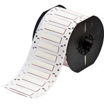 imagen de Brady B33-250-2-7642 Funda de impresora troquelada - 2 pulg. x 0.25 pulg. - Blanco - B-7642