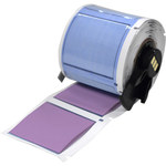 imagen de Brady PSPT-1000-175-VT Die-Cut Printer Sleeve - 1.765 in x 1.66 in - Polyolefin - Purple - B-342 - 89819