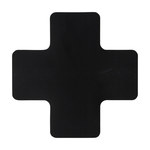 imagen de Brady ToughStripe Max Negro Cinta para marcado de piso - 2 pulg. Anchura x 5 pulg. Longitud - 22 mil Espesor - Un solo lado Adhesiva - 62962