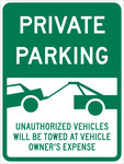 imagen de Brady B-959 Aluminio Rectángulo Cartel de información, restricción y permiso de estacionamiento Blanco - Reflectante - 115635