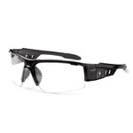 imagen de Ergodyne Skullerz Dagr Universal Polycarbonate Safety Glasses Clear Lens - Black Frame - Half Frame - 720476-52000