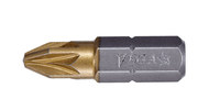 imagen de Vega Tools #2 POZIDRIV Insertar Broca impulsora 125Z2A-TI - Acero S2 Modificado - 1 pulg. Longitud - Nitruro de titanio acabado - 01041