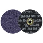 imagen de 3M Scotch-Brite TN Disco de acondicionamiento de superficies de cambio rápido 67158 - 5 pulg. - Cerámica con forma precisa - 60+ - X-Extra Grueso