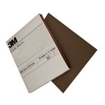 imagen de 3M Hoja de papel de lija 02433 - 9 pulg. x 11 pulg. - Óxido de aluminio - Grueso