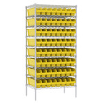 imagen de Akro-mils Gris Acero Estantería de alambre - AWS243630044 YELLOW