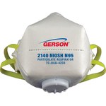 imagen de Gerson N95 Pliegue plano Respirador desechable 082140C - GERSON 082140C