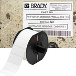 imagen de Brady B33-18-483 Rollo de etiquetas troqueladas para impresoras - 3 pulg. x 1 pulg. - Poliéster - Blanco - B-483