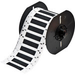 imagen de Brady Permasleeve B33D-250-2-342BK Funda de impresora troquelada - 2 pulg. x 0.25 pulg. - Negro - B-342