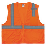 imagen de Ergodyne Glowear 8210Z Chaleco de alta visibilidad 21047 - tamaño 2EG/3EG - Poliéster - Naranja de alta visibilidad - ANSI clase 2