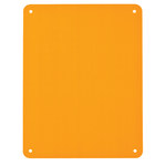 imagen de Brady B-555 Aluminio Rectángulo Señalamiento en color amarillo Naranja - 10.375 pulg. Ancho x 7.625 pulg. Altura - 13634