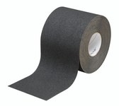 imagen de AbilityOne Skilcraft Negro Cinta antideslizante - 4 pulg. Anchura x 60 pies Longitud - Un solo lado Adhesiva - 1773