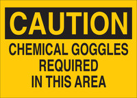 imagen de Brady B-401 Poliestireno Rectángulo Señal de advertencia química Amarillo - 10 pulg. Ancho x 7 pulg. Altura - 22577