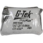 imagen de PIP G-Tek PolyKor 16-D622V White Large PolyKor Cut-Resistant Gloves - ANSI A2 Cut Resistance - Polyurethane Palm & Fingers Coating - 16-D622V/L