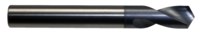 imagen de Cleveland 1799-AT 1/4 in Spotting Drill Bit C46407 - Right Hand Cut - Radial 120° Point - AlTiN Finish - 2 1/2 in Overall Length - 3/4 in Spiral Flute - Carbide - Straight Shank