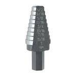 imagen de Irwin Unibit Acero de alta velocidad Broca escalonada para ampliación de agujeros - 10220