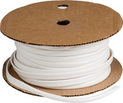 imagen de Brady Bradymark PVC-2 Blanco PVC Tubería termocontraíble para impresora de transferencia térmica continua - Longitud 100 pies - Dia Min Alambre 0.258 pulg. a Dia Max Alambre 0.278 pulg. - 03898