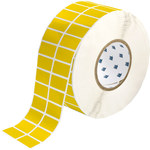 imagen de Brady THT-6-8591-10-YL Rollo de etiquetas troqueladas para impresoras - 1.5 pulg. x 0.75 pulg. - Poliéster - Amarillo - B-8591