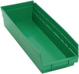imagen de Quantum Storage Verde Polipropileno Estante Compartimiento del estante - longitud 17 7/8 pulg. - Ancho 6 5/8 pulg. - Altura 4 pulg. - 02837