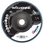 imagen de Weiler Wolverine Type 29 Flap Disc 31364 - Zirconium - 7 in - 80 - Medium