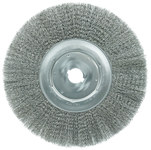 imagen de Weiler 01319 Wheel Brush - 12 in Dia - Crimped Steel Bristle