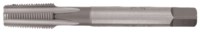 imagen de Greenfield Threading ELPTT-TN 1/8-27 NPTF Medium Hook Taper Tapered Pipe Tap 386129 - 4 Flute - TiN - 3 in Overall Length - High-Speed Steel