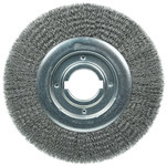 imagen de Weiler 06160 Wheel Brush - 10 in Dia - Crimped Steel Bristle