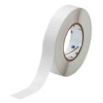 imagen de Brady UltraTemp THT-42-719-10 Rollo de etiquetas troqueladas para impresoras - 1 pulg. x 0.187 pulg. - Poliimida - Blanco - B-719