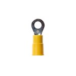 imagen de 3M Scotchlok MV10-10RX Amarillo Soldado Vinilo Terminal de anillo soldado - Longitud 1.03 pulg. - Ancho 0.38 pulg. - 58758