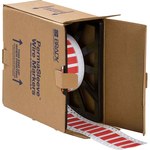 imagen de Brady PermaSleeve LSZH-250-2-RD-M Fundas preformadas para impresoras - 2 pulg. x 0.439 pulg. - Rojo