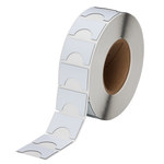 imagen de Brady THTEP-180-593-.5 Rollo de etiquetas troqueladas para impresoras - 1.89 pulg. x 1.3 pulg. - Poliéster - Blanco - B-593