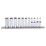 imagen de Proto J47203 12 Puntos Juego de llaves de vaso profundas - accionamiento 1/4 pulg. - 22034