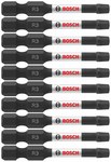 imagen de Bosch Impact Tough #3 Cuadrado Broca de potencia ITSQ32B - Acero De Aleación - 2 pulg. Longitud - 48354