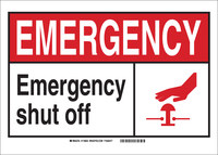 imagen de Brady B-302 Poliéster Rectángulo Cartel de seguridad contra incendios - 14 pulg. Ancho x 10 pulg. Altura - Laminado - 119833