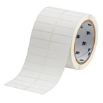 imagen de Brady THT-37-7425-2 Rollo de etiquetas troqueladas para impresoras - 0.5 pulg. x 1 1/2 pulg. - Polipropileno - Blanco - B-7425