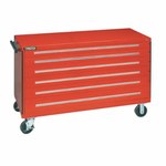 imagen de Proto Estación de trabajo - 6 Cajones - Rojo/gris de seguridad - J45030