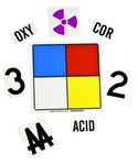 imagen de Brady B-120 Poliéster reforzado con fibra de vidrio Cuadrado Señal de advertencia química Blanco - 11 pulg. Ancho x 11 pulg. Altura - 58656