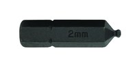 imagen de Bondhus ProGuard 2 mm Ball Tip Insert Bit 11052 - Protanium Steel - 25 mm Length
