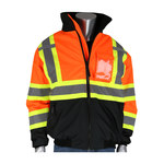imagen de PIP Work Jacket 333-1745X 333-1745X-OR/L - Size Large - Hi-Vis Orange/Black - 23208