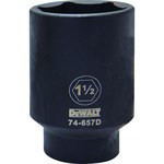 imagen de DEWALT DWMT74657OSP 1 1/2 pulg. Cubo de Impacto Profundo - Acero al vanadio - accionamiento 1/2 pulg. 6 Puntos - 46570