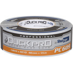imagen de Shurtape Duck Pro PC 609 Plateado Duck Tape - 72 mm Anchura x 55 m Longitud - 10 mil Espesor - SHURTAPE 105476