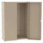 imagen de Akro-mils Tiltview HD serie Gabinete para cajas HD4824ABE - Acero - Beige - 24 pulg. x 48 pulg. x 72 pulg. - HD4824ABE BEIGE