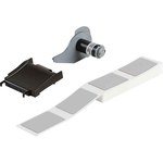 imagen de Brady M710 M7-190-593-SL Etiquetas para impresora con panel en relieve - 3 pulg. x 1.9 pulg. - Poliéster - Plateado - B-593