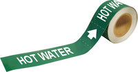 imagen de Brady Pipe Markers-To-Go 109221 Marcador de tubería autoadhesivo - Vinilo - Blanco sobre verde - B-946