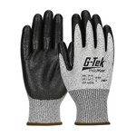 imagen de PIP G-Tek PolyKor 16-333 Gray Large Cut-Resistant Gloves - ANSI A3 Cut Resistance - Nitrile Palm & Fingers Coating - 16-333/L